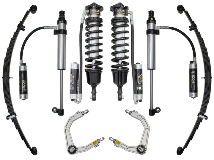 ICON Vehicle Dynamics 2007-2021 Toyota Tundra, 1.63-3" Lift, 3.0 Stage 1 Suspension System, Billet