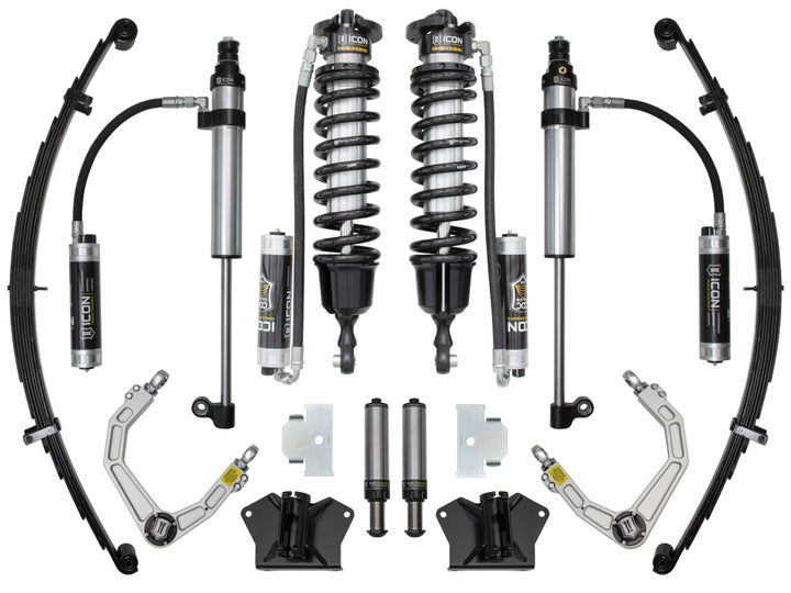 ICON Vehicle Dynamics 2007-2021 Toyota Tundra, 1.63-3" Lift, 3.0 Stage 2 Suspension System, Billet