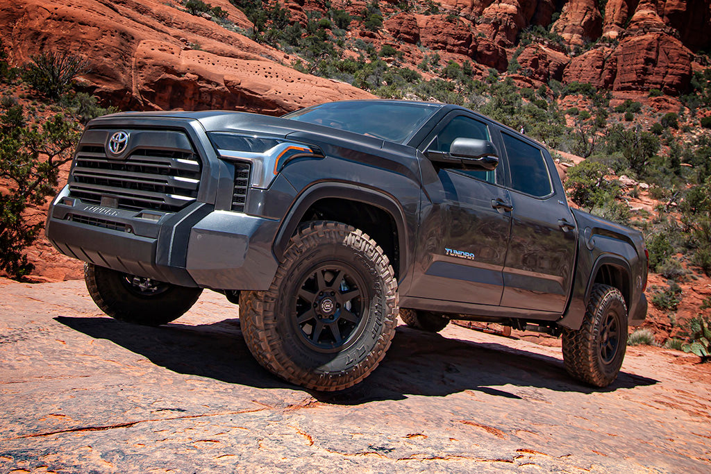 ICON Vehicle Dynamics 2022-2026 Toyota Tundra, 2-3" Lift, Stage 2, 2.5 EXP Suspension System, Tubular