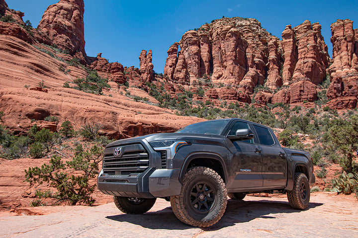 ICON Vehicle Dynamics 2022-2026 Toyota Tundra, 2-3" Lift, Stage 2, 2.5 EXP Suspension System, Tubular