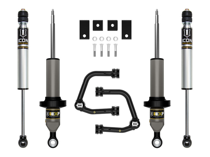 ICON Vehicle Dynamics 2022-2026 Toyota Tundra, 2-3" Lift, Stage 2, 2.5 EXP Suspension System, Tubular