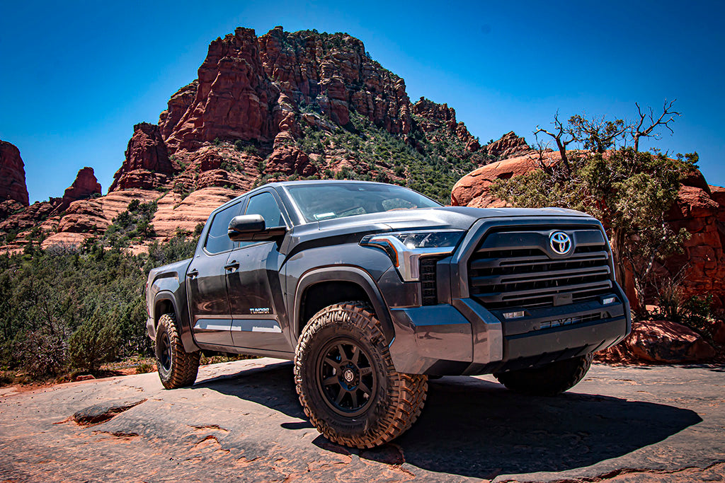 ICON Vehicle Dynamics 2022-2026 Toyota Tundra, 0-3" Lift, Stage 2, 2.5 EXP Suspension System, Billet