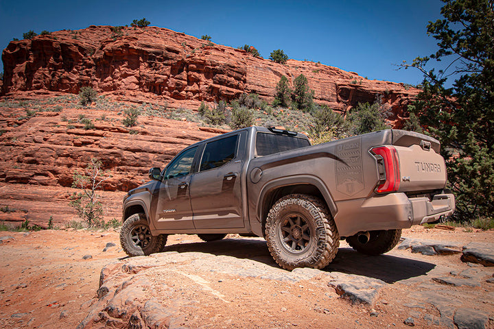 ICON Vehicle Dynamics 2022-2026 Toyota Tundra, 0-3" Lift, Stage 2, 2.5 EXP Suspension System, Billet