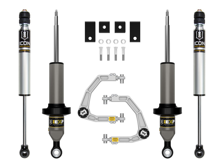 ICON Vehicle Dynamics 2022-2026 Toyota Tundra, 0-3" Lift, Stage 2, 2.5 EXP Suspension System, Billet