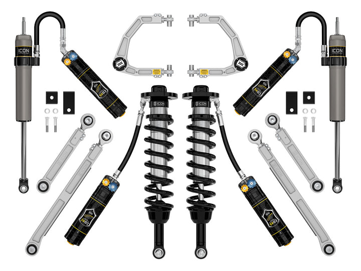 ICON Vehicle Dynamics 2022-2026 Toyota Tundra, 1.25-3.5" Lift, Stage 10, 2.5 Suspension System, Billet, CDXS