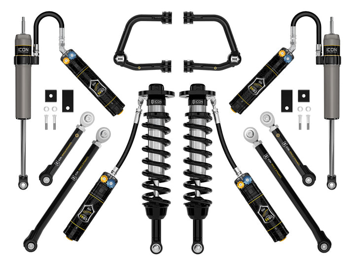 ICON Vehicle Dynamics 2022-2026 Toyota Tundra, 2-3.5" Lift, Stage 10, 2.5 Suspension System, Tubular, CDXS