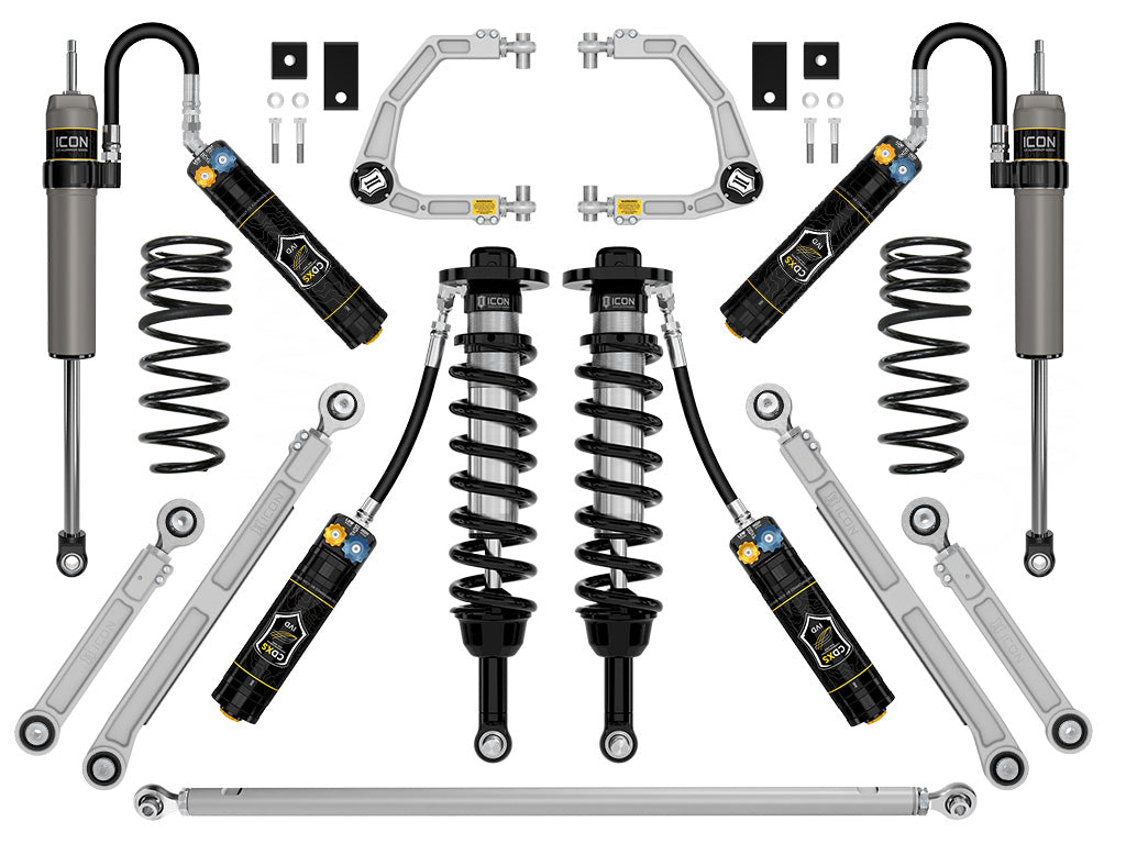 ICON Vehicle Dynamics 2022-2026 Toyota Tundra, 1.25-3.5" Lift, Stage 11 (TRD), 2.5 Suspension System, Billet, CDXS
