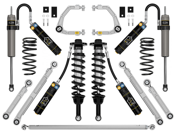 ICON Vehicle Dynamics 2022-2026 Toyota Tundra, 1.25-3.5" Lift, Stage 11 (TRD), 2.5 Suspension System, Billet, CDXS