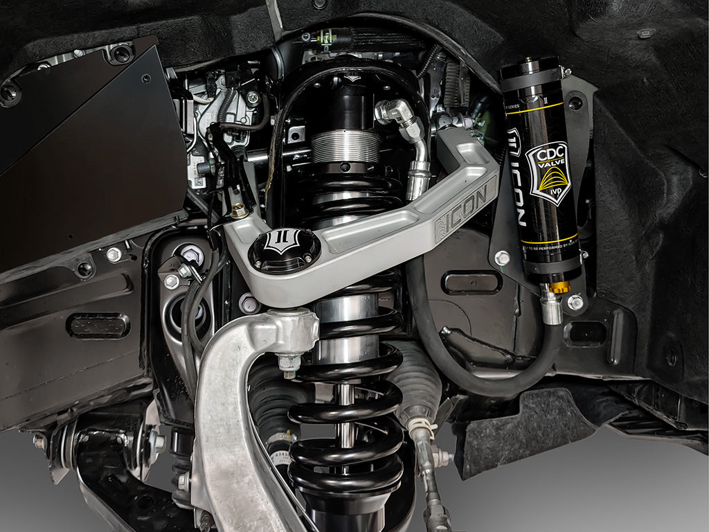 ICON Vehicle Dynamics 2022-2026 Toyota Tundra, 1.25-3.25" Lift, Stage 1, 3.0 Suspension System, Billet, CDCV