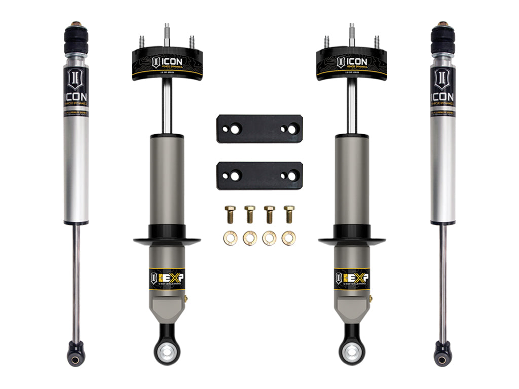 ICON Vehicle Dynamics 2005-2023 Toyota Tacoma, 0-2" Lift, Stage 1 EXP Suspension System