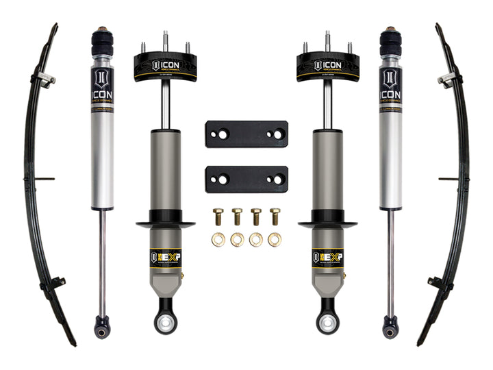 ICON Vehicle Dynamics 2005-2023 Toyota Tacoma, 0-2" Lift, Stage 2 EXP Suspension System