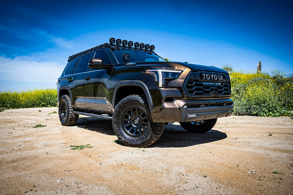 ICON Vehicle Dynamics 2023-2026 Toyota Sequoia, 3-4.5" Lift, Stage 5 Suspension System, Billet