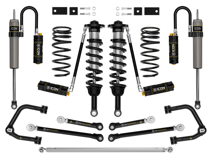 ICON Vehicle Dynamics 2023-2026 Toyota Sequoia, 3-4.5" Lift, Stage 10 Suspension System, Tubular, CDCV