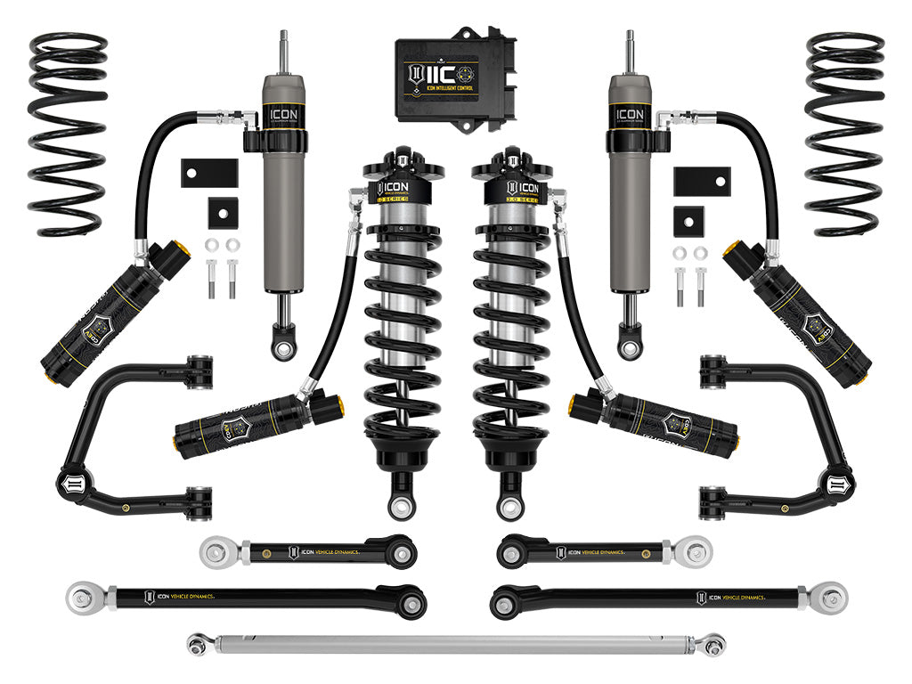 ICON Vehicle Dynamics 2023-2026 Toyota Sequoia, 3-4.25" Lift, Stage 3 3.0 Suspension System, Tubular