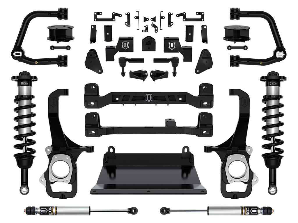 ICON Vehicle Dynamics 2022-2026 Toyota Tundra, 6" Lift, Stage 2 Suspension System, Tubular