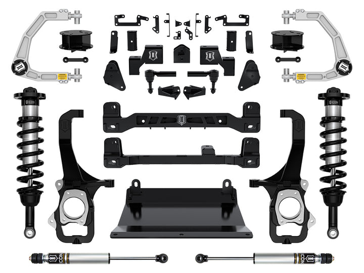 ICON Vehicle Dynamics 2022-2026 Toyota Tundra, 6" Lift, Stage 2 Suspension System, Billet
