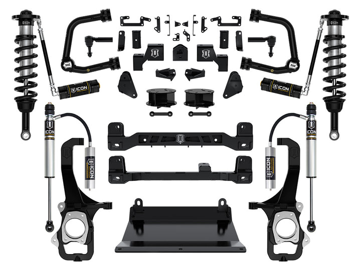 ICON Vehicle Dynamics 2022-2026 Toyota Tundra, 6" Lift, Stage 3 Suspension System, Tubular