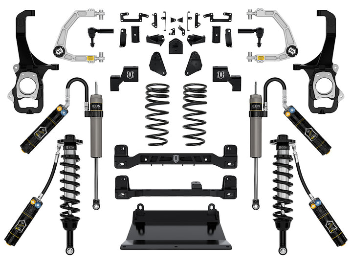 ICON Vehicle Dynamics 2022-2026 Toyota Tundra, 6" Lift, Stage 6 Suspension System, Billet, CDXS