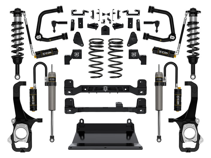 ICON Vehicle Dynamics 2022-2026 Toyota Tundra, 6" Lift, Stage 6 Suspension System, Tubular, CDCV