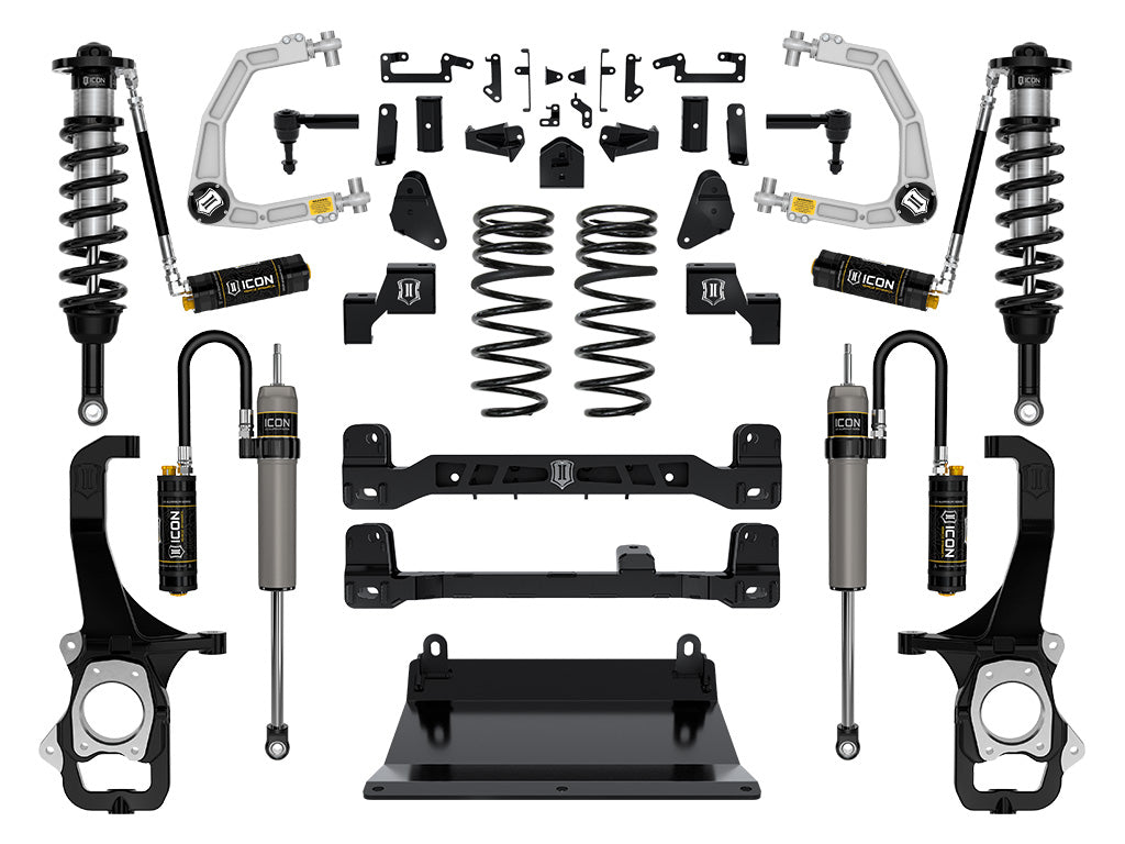 ICON Vehicle Dynamics 2022-2026 Toyota Tundra, 6" Lift, Stage 6 Suspension System, Billet, CDCV