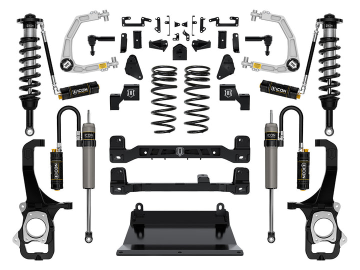 ICON Vehicle Dynamics 2022-2026 Toyota Tundra, 6" Lift, Stage 6 Suspension System, Billet, CDCV
