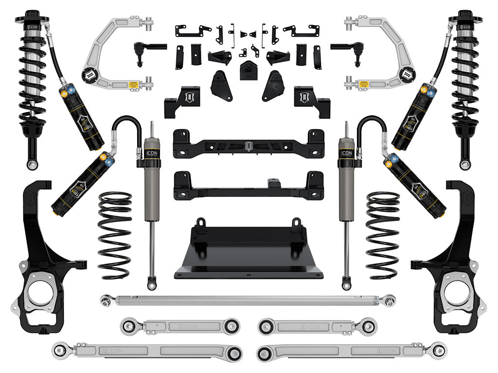 ICON Vehicle Dynamics 2022-2026 Toyota Tundra, 6" Lift, Stage 7 Suspension System, Billet, CDXS