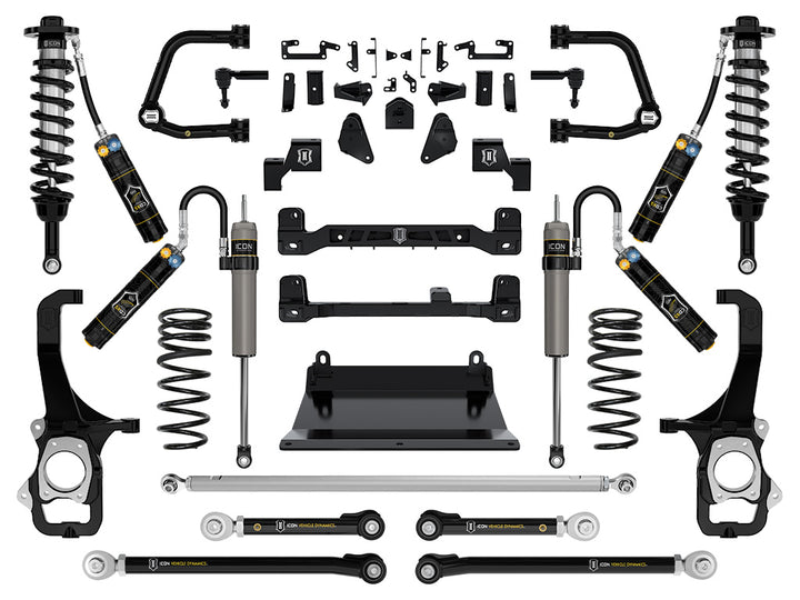 ICON Vehicle Dynamics 2022-2026 Toyota Tundra, 6" Lift, Stage 7 Suspension System, Tubular, CDXS