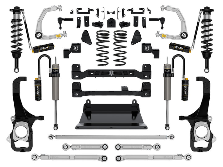 ICON Vehicle Dynamics 2022-2026 Toyota Tundra, 6" Lift, Stage 7 Suspension System, Billet, CDCV