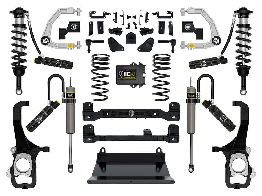 ICON Vehicle Dynamics 2022-2026 Toyota Tundra, 6" Lift, Stage 8 Suspension System, Billet