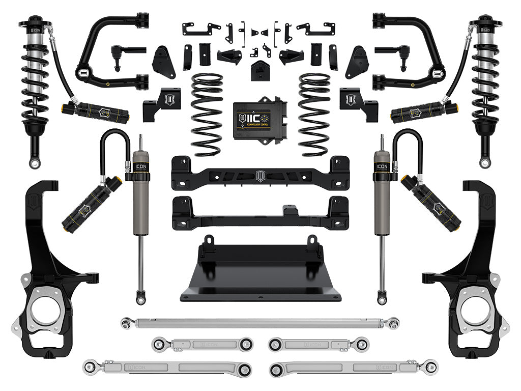 ICON Vehicle Dynamics 2022-2026 Toyota Tundra, 6" Lift, Stage 9 Suspension System, Tubular