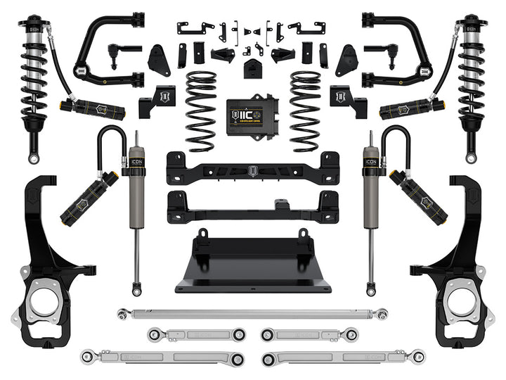 ICON Vehicle Dynamics 2022-2026 Toyota Tundra, 6" Lift, Stage 9 Suspension System, Tubular
