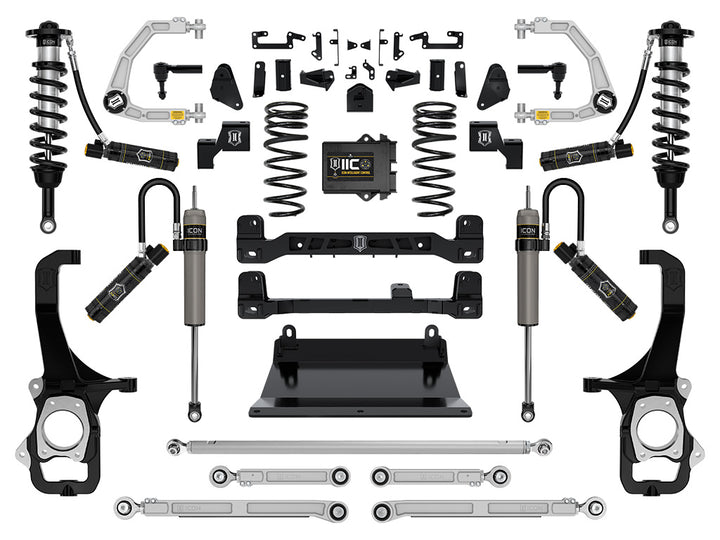 ICON Vehicle Dynamics 2022-2026 Toyota Tundra, 6" Lift, Stage 9 Suspension System, Billet