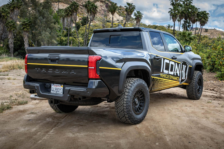 ICON Vehicle Dynamics 2024-2026 Toyota Tacoma 1.25-3" Lift, Stage 2 Suspension System, Tubular, Triple Rate Rear Springs