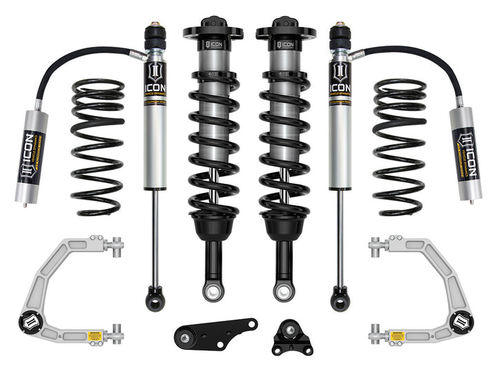 ICON Vehicle Dynamics 2024-2026 Toyota Tacoma 1.25-3" Lift, Stage 3 Suspension System, Billet, Triple Rate Rear Springs
