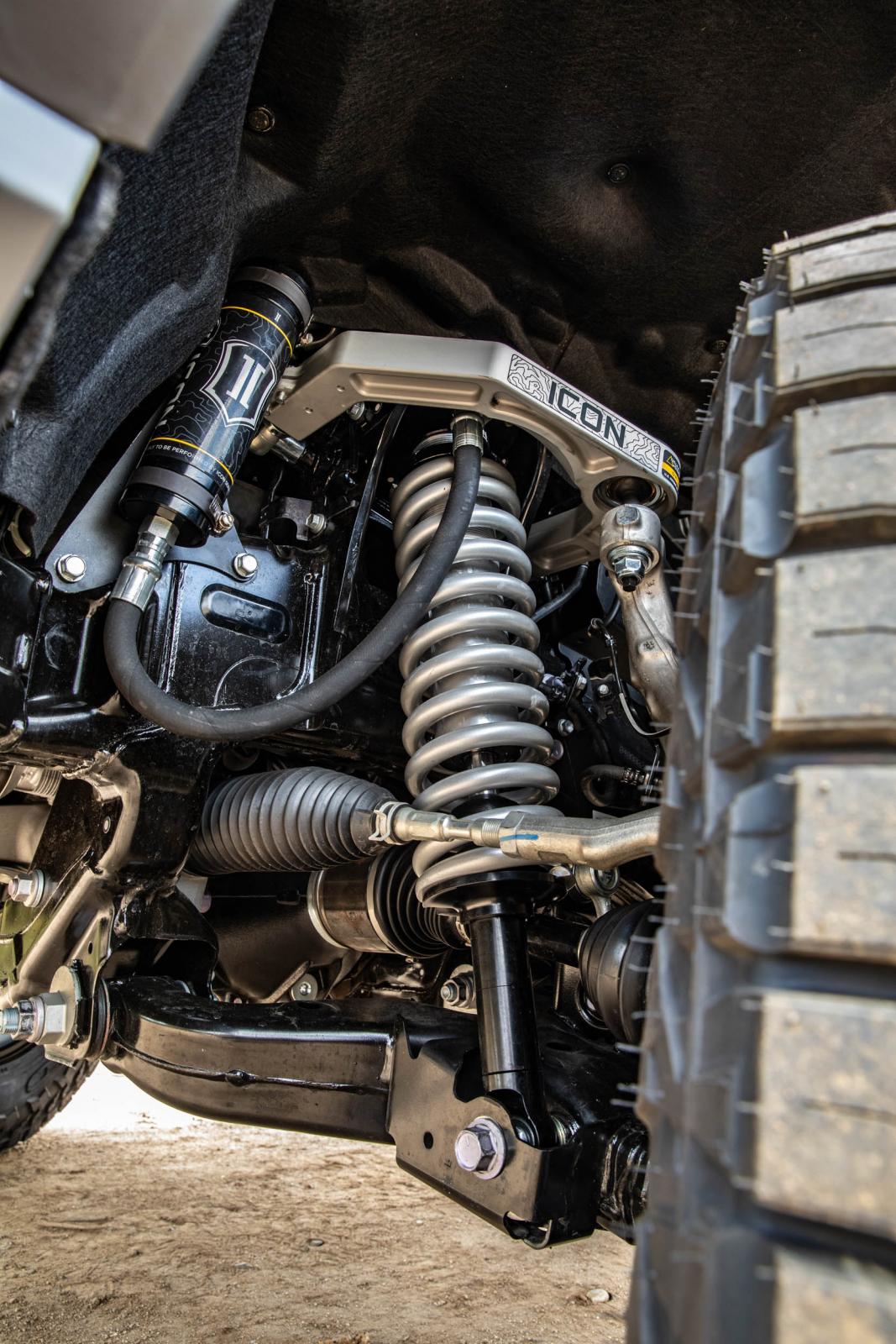 ICON Vehicle Dynamics 2024-2026 Toyota Tacoma 1.25-3" Lift, Stage 7 Suspension System, Billet, Overland Rear Springs