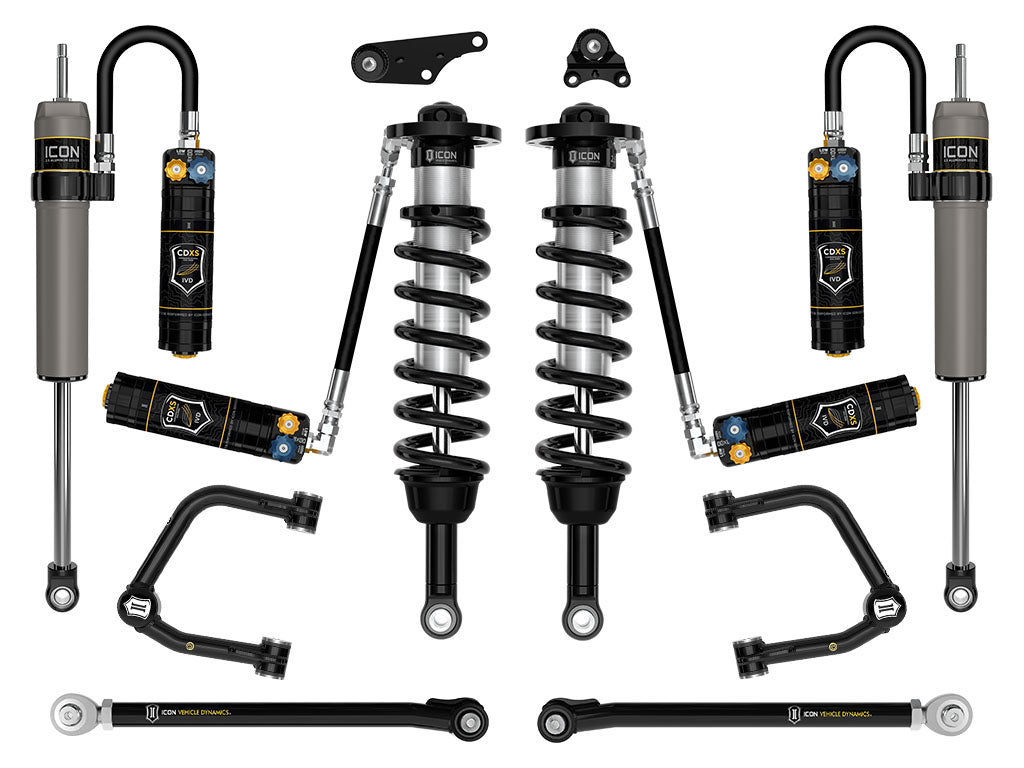 ICON Vehicle Dynamics 2024-2026 Toyota Tacoma 1.25-3" Lift, Stage 9 Suspension System, Tubular