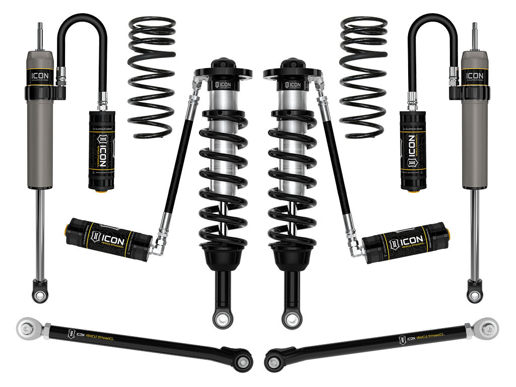 ICON Vehicle Dynamics 2023-2026 Toyota Sequoia TRD Pro, 1-2.5" Lift, Stage 4 2.5 Suspension System, Tubular