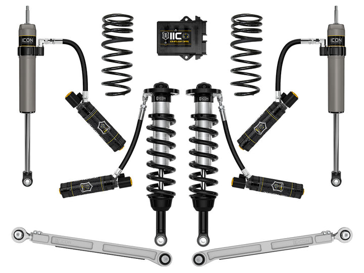 ICON Vehicle Dynamics 2023-2026 Toyota Sequoia TRD Pro, 1-2.5" Lift, Stage 9 2.5 Suspension System, Billet