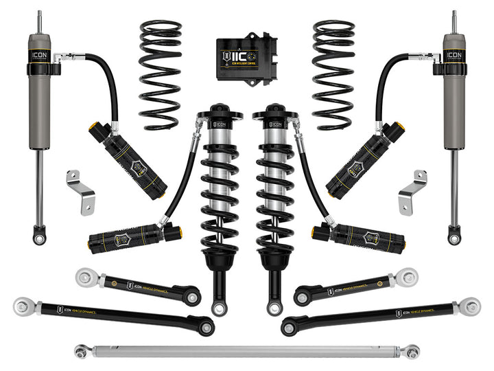 ICON Vehicle Dynamics 2023-2026 Toyota Sequoia TRD Pro, 1-2.5" Lift, Stage 10 2.5 Suspension System, Tubular