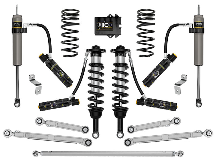 ICON Vehicle Dynamics 2023-2026 Toyota Sequoia TRD Pro, 1-2.5" Lift, Stage 10 2.5 Suspension System, Billet