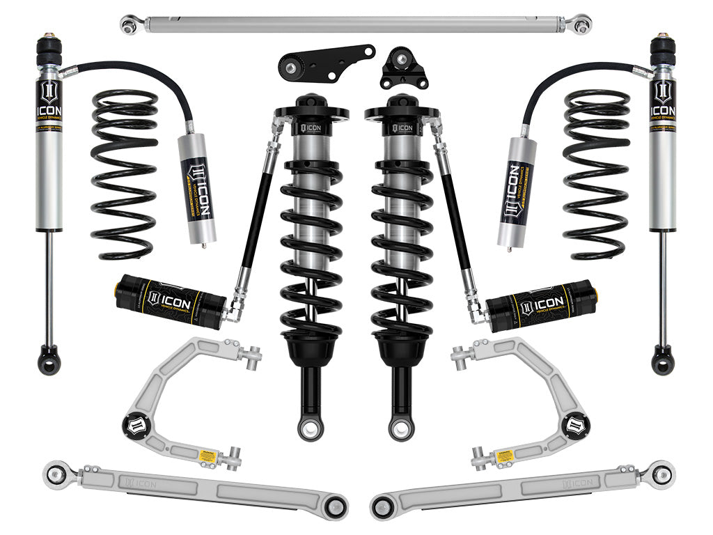ICON Vehicle Dynamics 2025-2026 Toyota 4Runner 4WD, 1.25-3" Lift, Stage 4 Suspension System, Billet