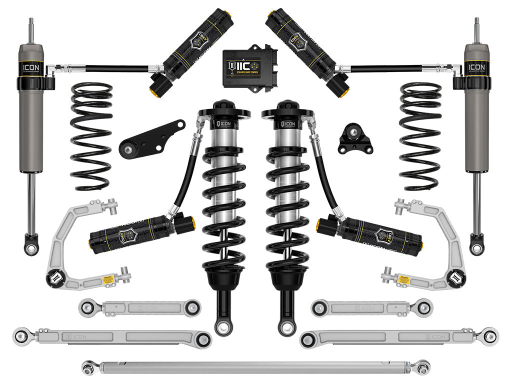 ICON Vehicle Dynamics 2025-2026 Toyota 4Runner 4WD, 1.25-3" Lift, Stage 14 Suspension System, Billet