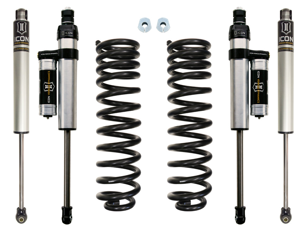 ICON Vehicle Dynamics 2005-2016 Ford F-250/F-350 Super Duty 4WD Diesel, 2.5" Lift, Stage 2 Suspension System