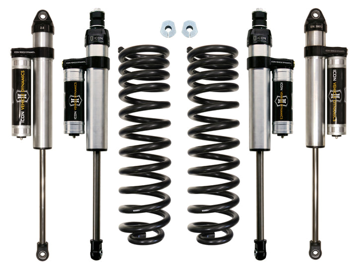 ICON Vehicle Dynamics 2005-2016 Ford F-250/F-350 Super Duty 4WD Diesel, 2.5" Lift, Stage 3 Suspension System