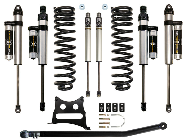 ICON Vehicle Dynamics 2005-2016 Ford F-250/F-350 Super Duty 4WD Diesel, 2.5" Lift, Stage 4 Suspension System