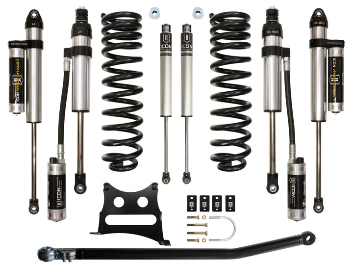 ICON Vehicle Dynamics 2005-2016 Ford F-250/F-350 Super Duty 4WD Diesel, 2.5" Lift, Stage 5 Suspension System