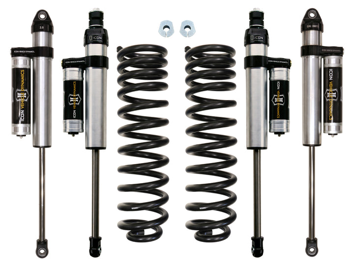 ICON Vehicle Dynamics 2017-2019 Ford F-250/F-350 Super Duty 4WD Diesel, 2.5" Lift, Stage 2 Suspension System