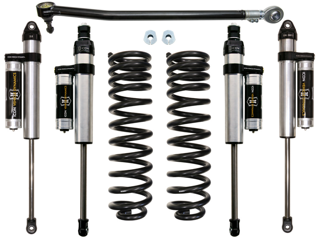 ICON Vehicle Dynamics 2017-2019 Ford F-250/F-350 Super Duty 4WD Diesel, 2.5" Lift, Stage 3 Suspension System