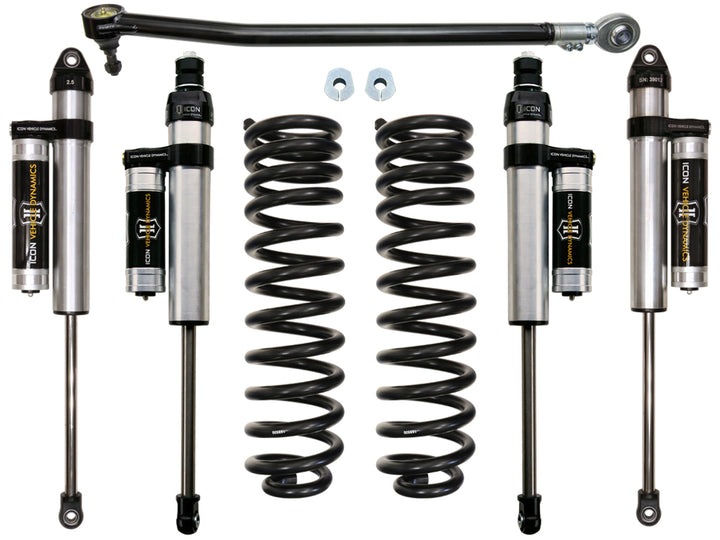 ICON Vehicle Dynamics 2017-2019 Ford F-250/F-350 Super Duty 4WD Diesel, 2.5" Lift, Stage 3 Suspension System
