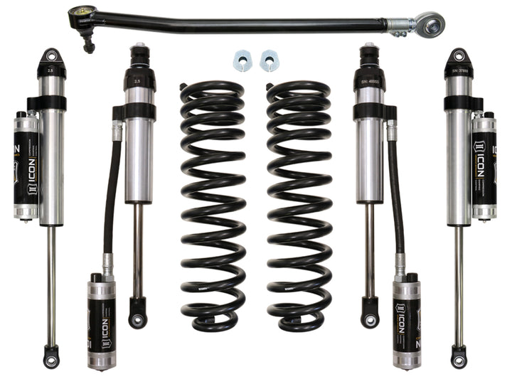 ICON Vehicle Dynamics 2017-2019 Ford F-250/F-350 4WD Diesel, 2.5" Lift, Stage 4 Suspension System